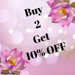 Buy 2 items Get 10% Off
